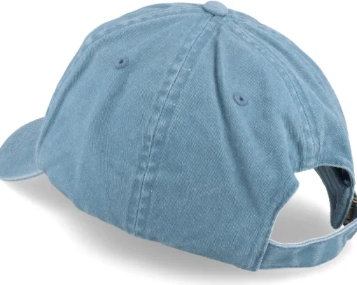 Manta Ray Washed Denim Light Blue Dad Cap - Wild Spirit