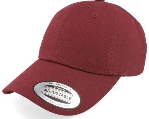 Maroon Dad Cap - Yupoong