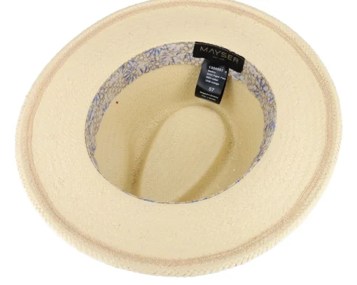 Mathis Paper Panama Natur Straw Hat - Mayser