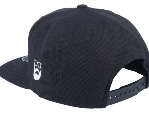 May The Beard Black Snapback - Bearded Man