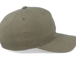 Medium Structured Curved Olive Adjustable - Yupoong