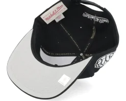 Memphis Grizzlies Evergreen Black/White Snapback - Mitchell & Ness