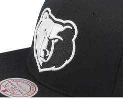 Memphis Grizzlies Evergreen Black/White Snapback - Mitchell & Ness