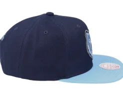 Memphis Grizzlies Team 2 Tone 2.0 Navy/Light Blue Snapback - Mitchell & Ness