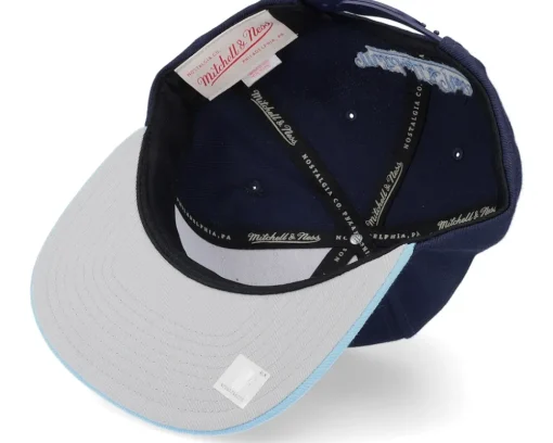 Memphis Grizzlies Team 2 Tone 2.0 Navy/Light Blue Snapback - Mitchell & Ness