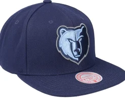 Memphis Grizzlies Team Ground 2.0 Blue Snapback - Mitchell & Ness
