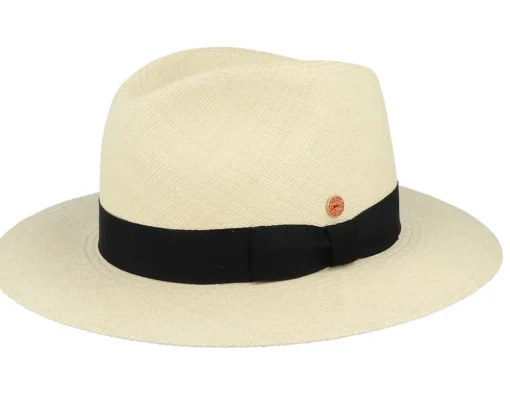 Menton Panama Naturak Straw Hat - Mayser