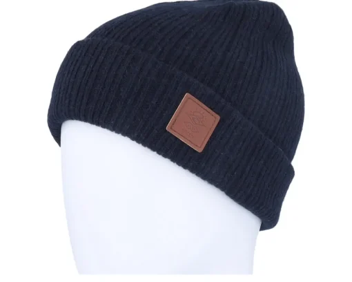 Merino Searchers Reg Beanie Black Cuff - Rip Curl