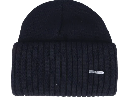 Merino Wool Black Cuff - Stetson