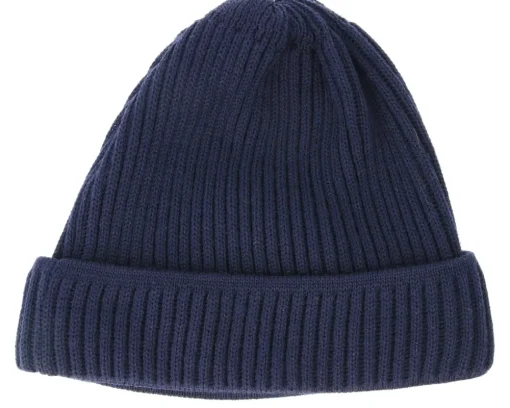 Merino Wool Navy Beanie - Stetson