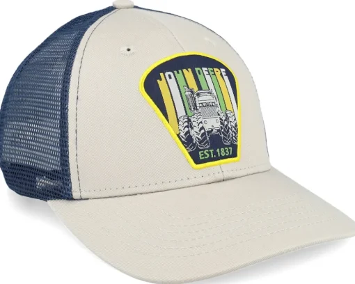 Mesh Navy/Grey Trucker - John Deere