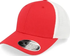 Mesh 2-tone Cap Red/White 110 Trucker - Flexfit
