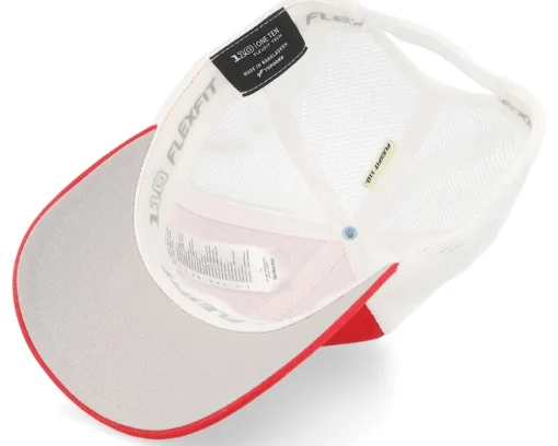 Mesh 2-tone Cap Red/White 110 Trucker - Flexfit