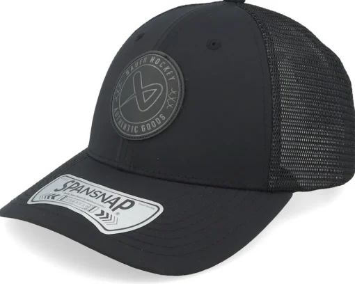 Meshback Hat Sr Black Trucker - Bauer