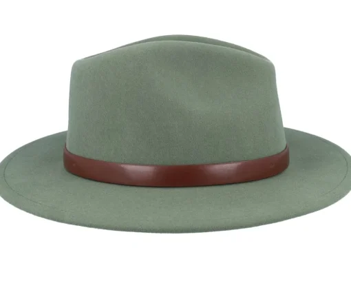 Messer Light Moss Fedora - Brixton