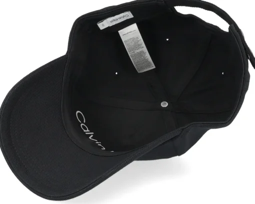 Metal Bar Cap Black Adjustable - Calvin Klein