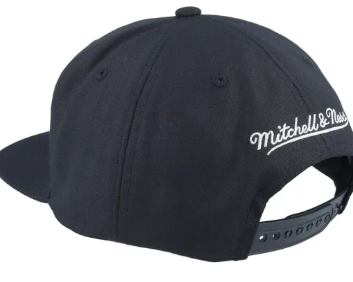 Miami Heat Conference Patch Black Snapback - Mitchell & Ness