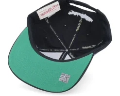 Miami Heat Conference Patch Black Snapback - Mitchell & Ness