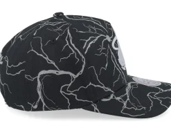 Miami Heat Stormstrike Pro Black A-frame Adjustable - Mitchell & Ness