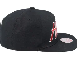 Miami Heat Team Script 2.0 Black Snapback - Mitchell & Ness