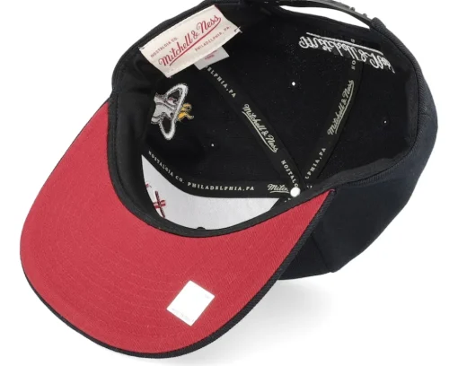 Miami Heat Team Script 2.0 Black Snapback - Mitchell & Ness