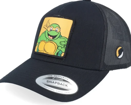Michelangelo Box Grey/Black A-Frame Trucker - TMNT