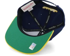 Michigan Wolverines Team 2 Tone 2.0 Navy/Yellow Snapback - Mitchell & Ness