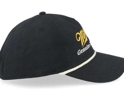 Miller Genuine Draft Canvas Ca Black Adjustable - American Needle