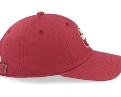 Miller Old English Bp Slouch Red Dad Cap - American Needle