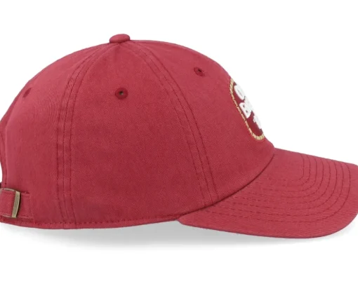 Miller Old English Bp Slouch Red Dad Cap - American Needle