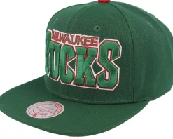 Milwaukee Bucks 13 Draft Hwc Green Snapback - Mitchell & Ness