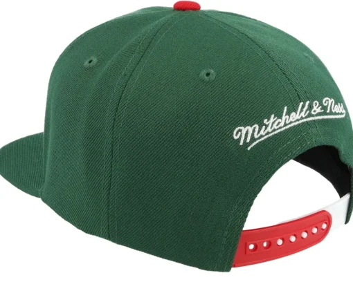 Milwaukee Bucks 13 Draft Hwc Green Snapback - Mitchell & Ness
