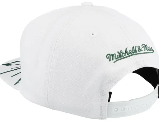 Milwaukee Bucks Aftershock White Snapback - Mitchell & Ness