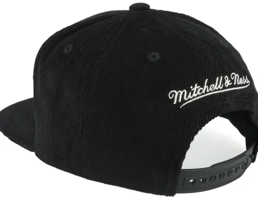 Milwaukee Bucks Black Cord Hwc Black Snapback - Mitchell & Ness