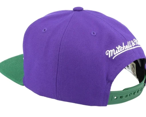 Milwaukee Bucks Core Basic Purple Snapback - Mitchell & Ness