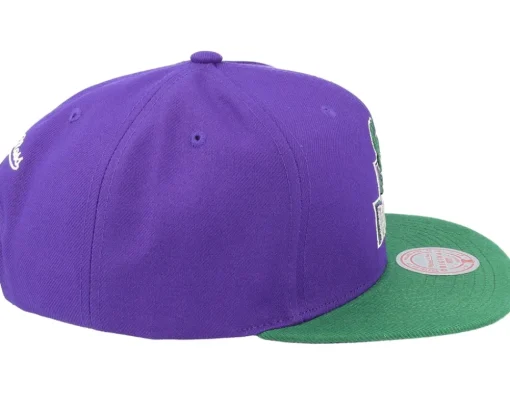 Milwaukee Bucks Core Basic Purple Snapback - Mitchell & Ness