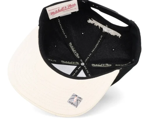 Milwaukee Bucks Core Basics Black/tan Snapback - Mitchell & Ness