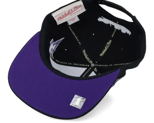 Milwaukee Bucks Double Trouble Black Snapback - Mitchell & Ness