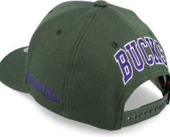 Milwaukee Bucks Dropback Solid Dark Green Adjustable - Mitchell & Ness