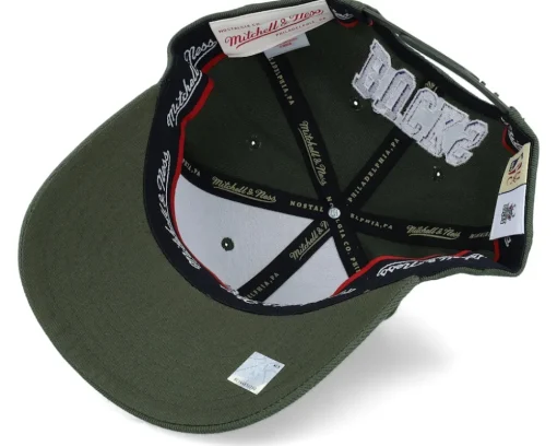 Milwaukee Bucks Dropback Solid Dark Green Adjustable - Mitchell & Ness