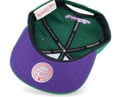 Milwaukee Bucks Front Face Green Snapback - Mitchell & Ness