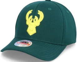 Milwaukee Bucks Green Dream Dark Green Adjustable - Mitchell & Ness