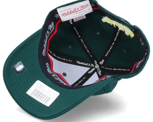 Milwaukee Bucks Green Dream Dark Green Adjustable - Mitchell & Ness
