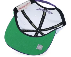 Milwaukee Bucks Hot Fire White Snapback - Mitchell & Ness
