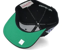 Milwaukee Bucks Side Jam Black Snapback - Mitchell & Ness