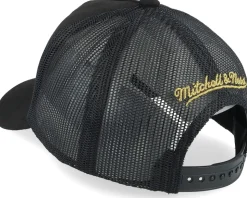 Milwaukee Bucks Suede Black Trucker - Mitchell & Ness