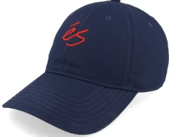 Mini Script Clipback Navy Dad Cap - éS