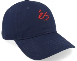 Mini Script Clipback Navy Dad Cap - éS