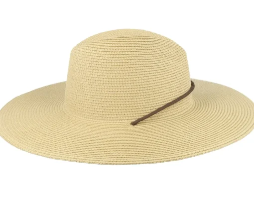Mitch Sun Hat Tan Straw Hat - Brixton