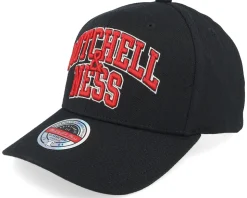 M&n Arch Black/Red Adjustable - Mitchell & Ness